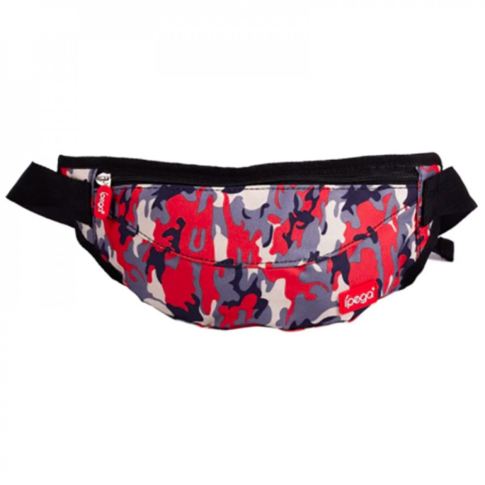 Сумка на пояс (Бананка) Nintendo Switch/ Switch Lite Colorful Caomuflage Sling Bag PG-SW011R