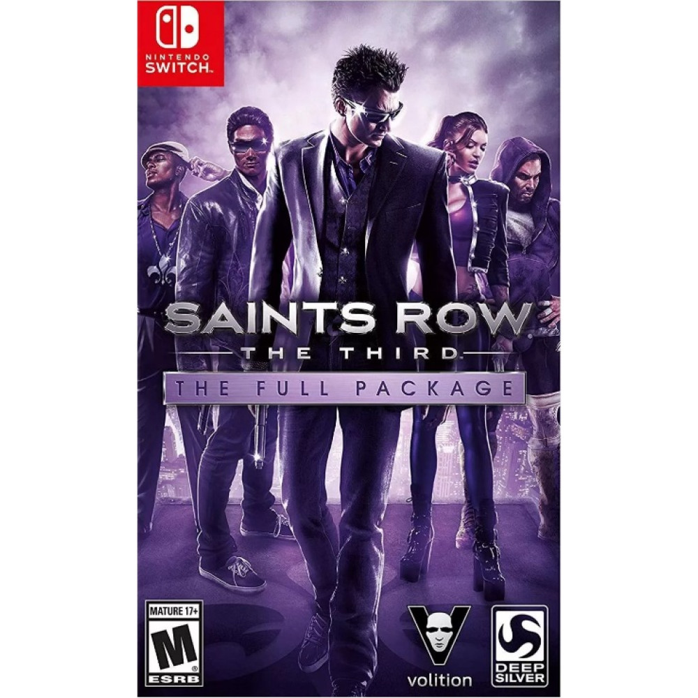 Saints Row: The Third - Remastered Русская Версия [Nintendo Switch, русские субтитры] (Б/У)