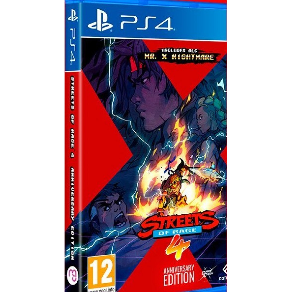 Streets of Rage 4 - Anniversary Edition [PS4, русские субтитры]