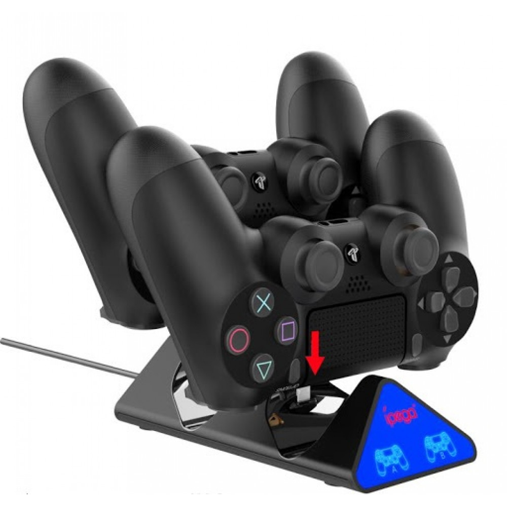 Зарядная станция PS4 Dual Charging Dock for Controllers PG-P4021 iPega