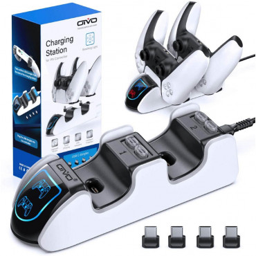 Зарядная станция PS-5 Dual Charging Dock for Controllers IV-P5207 OIVO