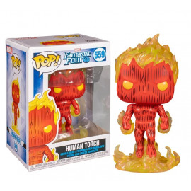 Фигурка Funko POP! Bobble: Marvel: Fantastic Four: Human Torch 44987