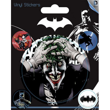 Наклейки DC Comics (Batman) Vinyl Sticker Pack 5шт PS7291