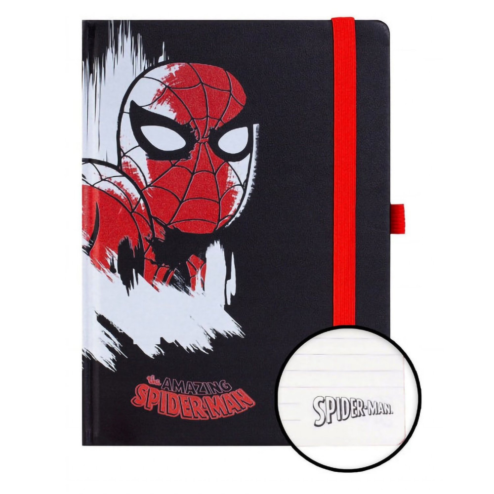 Записная книжка Marvel Comics (Spider-Man Mono) Premium A5 SR72504