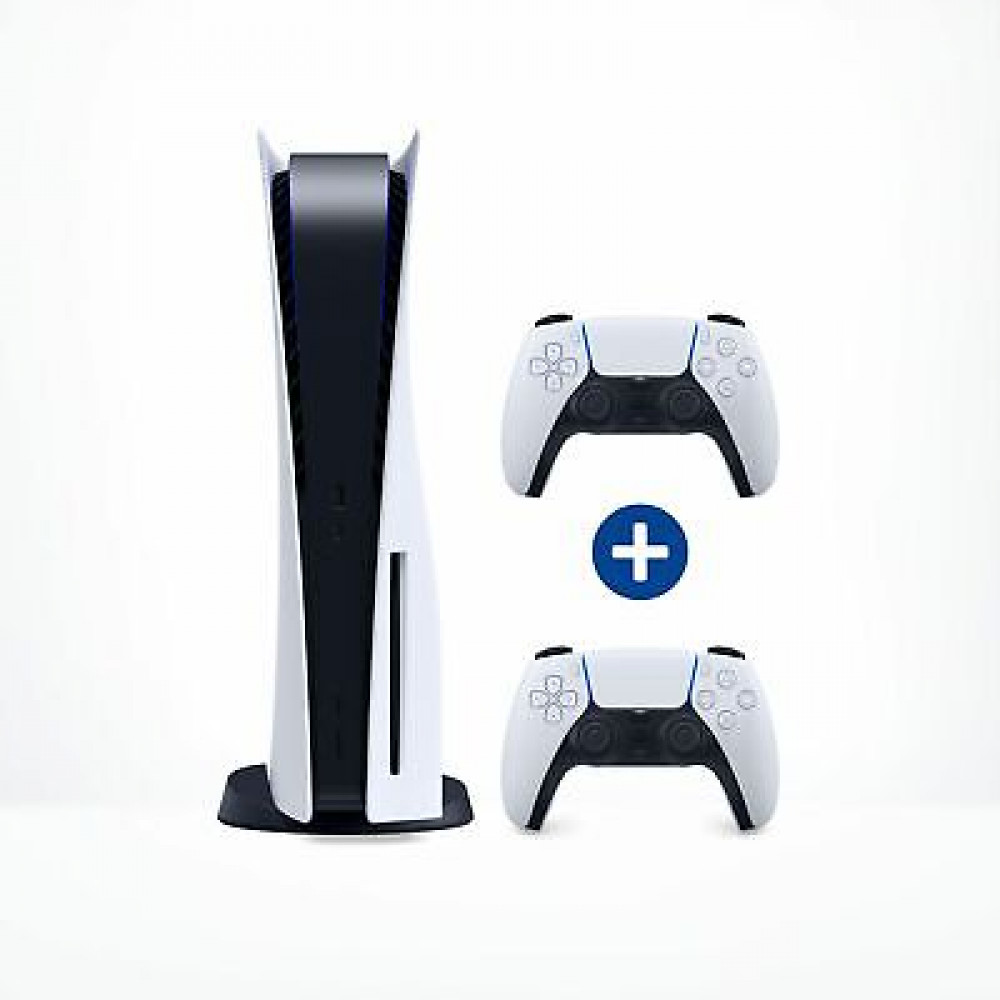 Комплект Sony Playstation 5 + DualSense (2й джойстик)